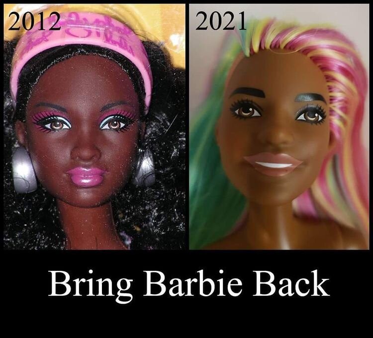 фото из Instagram, аккаунт bring_barbie_back