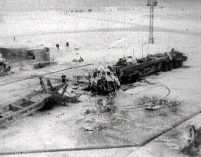Все, что осталось от ракеты Р-16