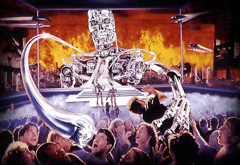 "Терминатор 2 3D: Битва сквозь время" (1996) Джеймса Кэмерона, который вы наверняка не видели