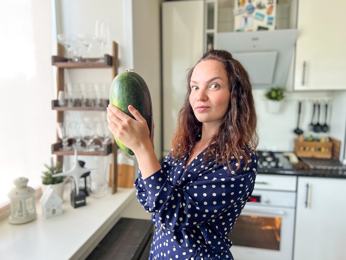 Похож на кабачок, да? 