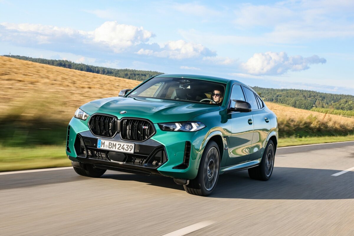 2024 BMW X6 M60i в новой фотосессии | RUBMW | Дзен