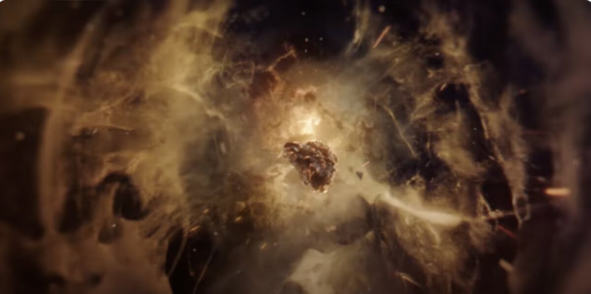 скриншот видеопрезентации титанового iPhone 15 pro под тувинскую музыку