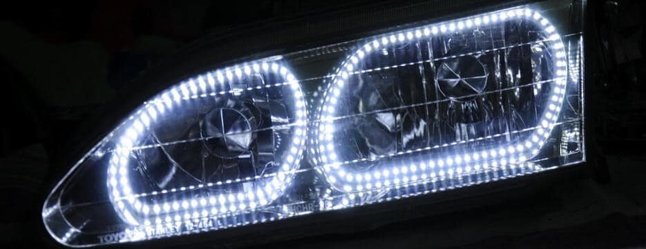 Тюнинг LED Фонари на Калину хэтчбек своими руками | Хэтчбек, Фары, Универсал