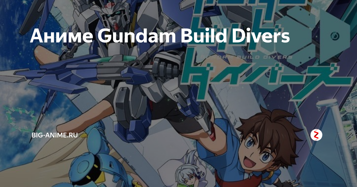 Аниме Gundam Build Divers