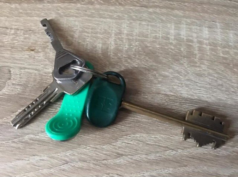 Вот они - ключи от новой квартиры
