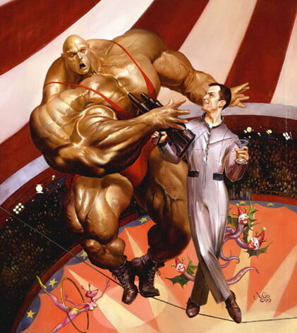 «Борец». Автор: Джули Белл