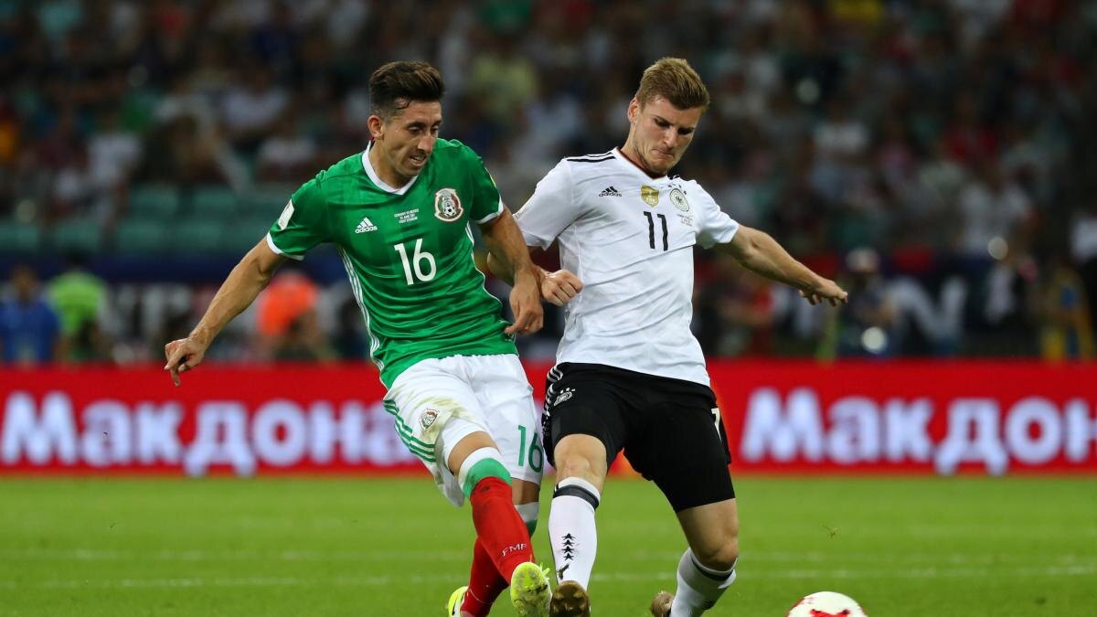 Сборная Германии 0:1 сборная Мексики 