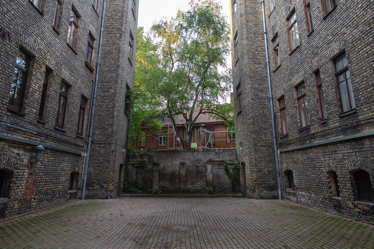 Улица Альберта 2а, двор.