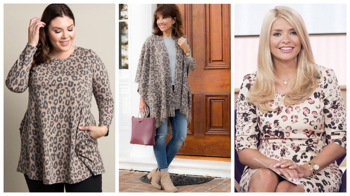 Леопардовое Платье Для Полных Женщин фото 5