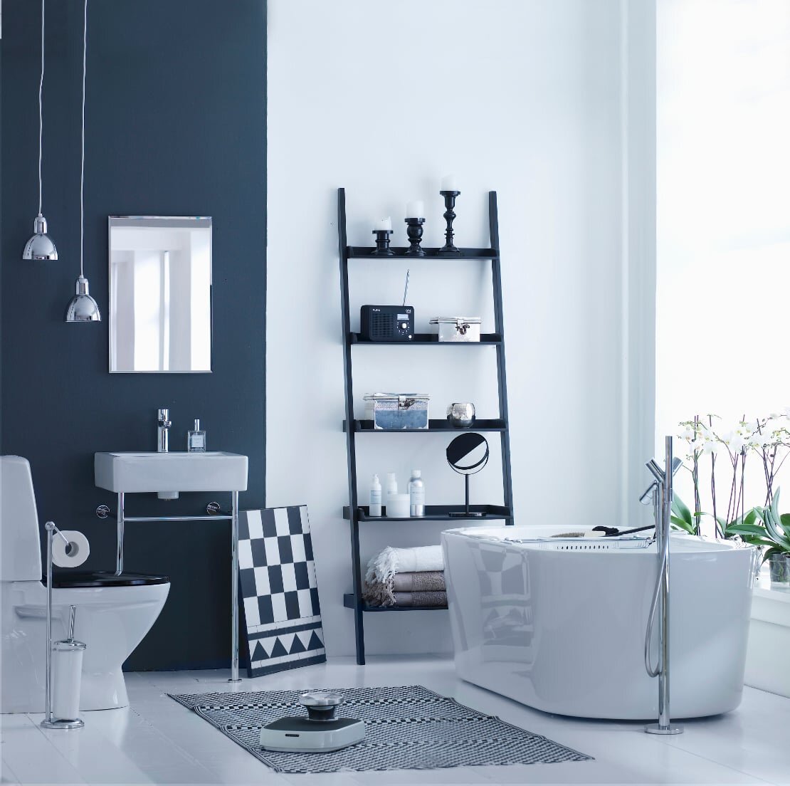 Полки для ванной комнаты: простой и функциональный аксессуар | Как выбрать мебель