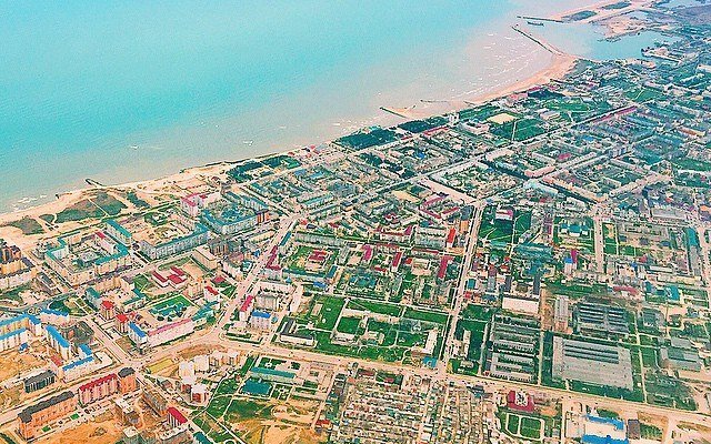 Генеральный план города каспийск