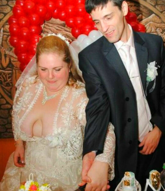 нелепые фото со свадьбы