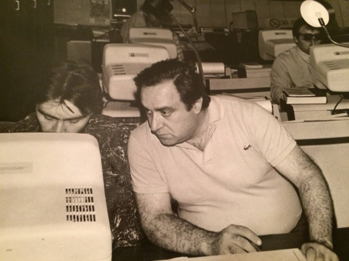 Так начиналось мое телевидение.....компьютеры и интернет только появились...