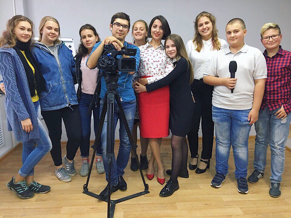 "юнкоры" молодёжной студии "Наше время"