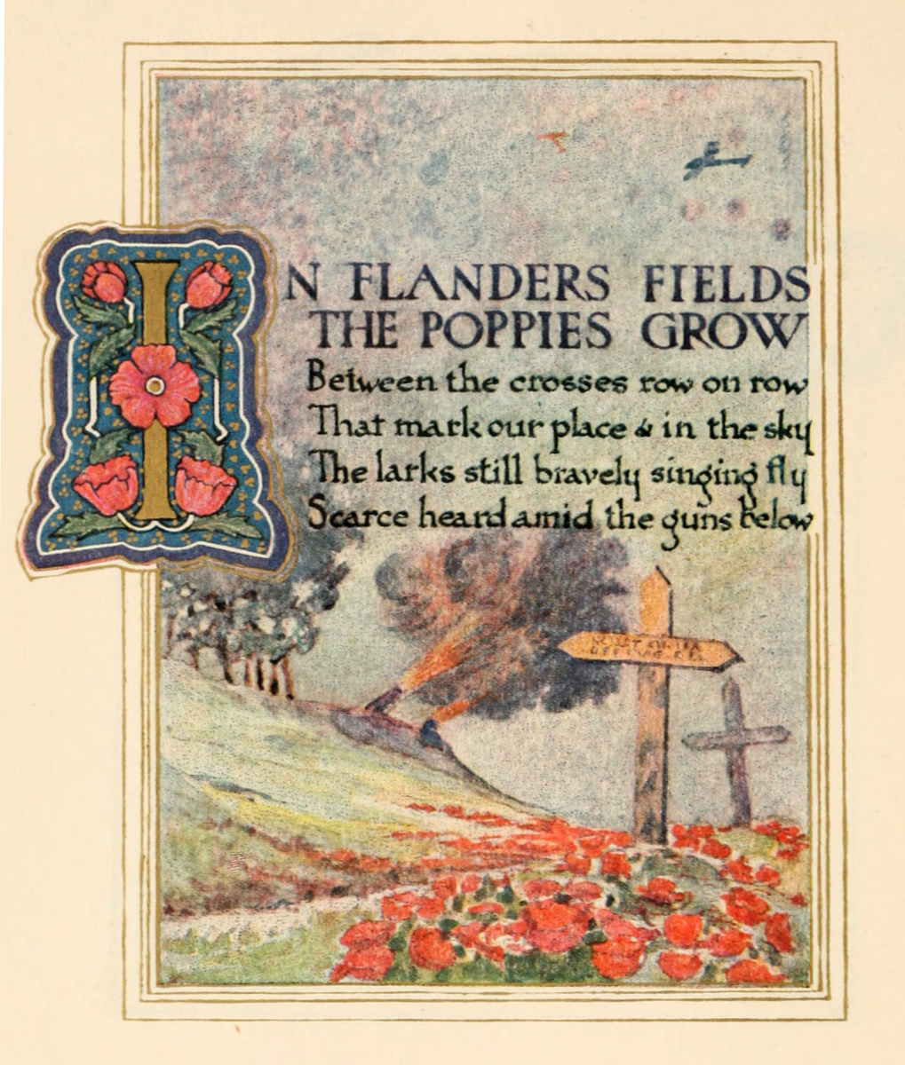 Обложка книги "In the Flander Fields"