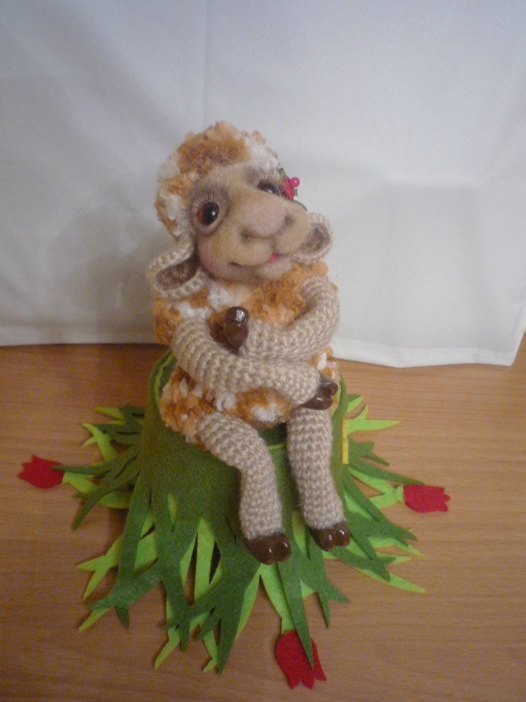 Моя работа. Овечка КАРМЭН.