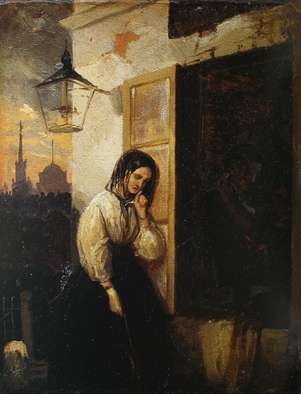 Картина Василия Пукирева "Ревность женщины" 