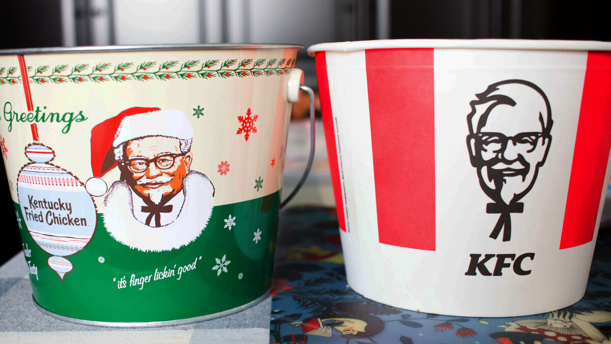 Баскет из KFC. Фото автора.