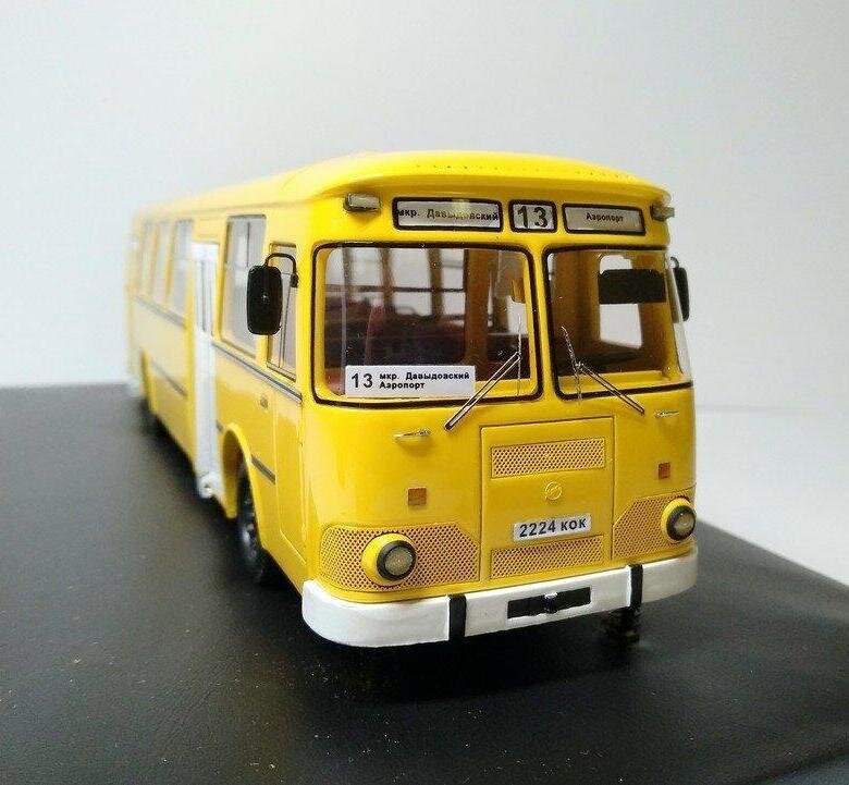 автобус ЛИАЗ-5256 1:43 (ssm) обзор масштабная модель автолегенды / liaz Model - 