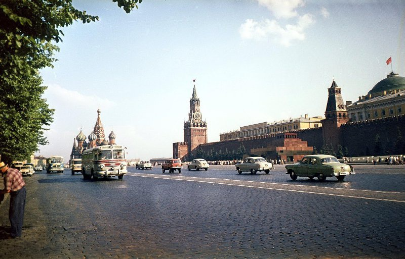 Красная площадь в советское время