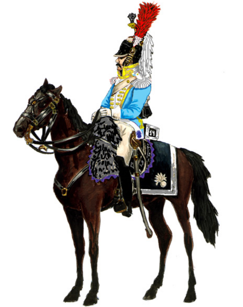 форма кирасирских полков 1812