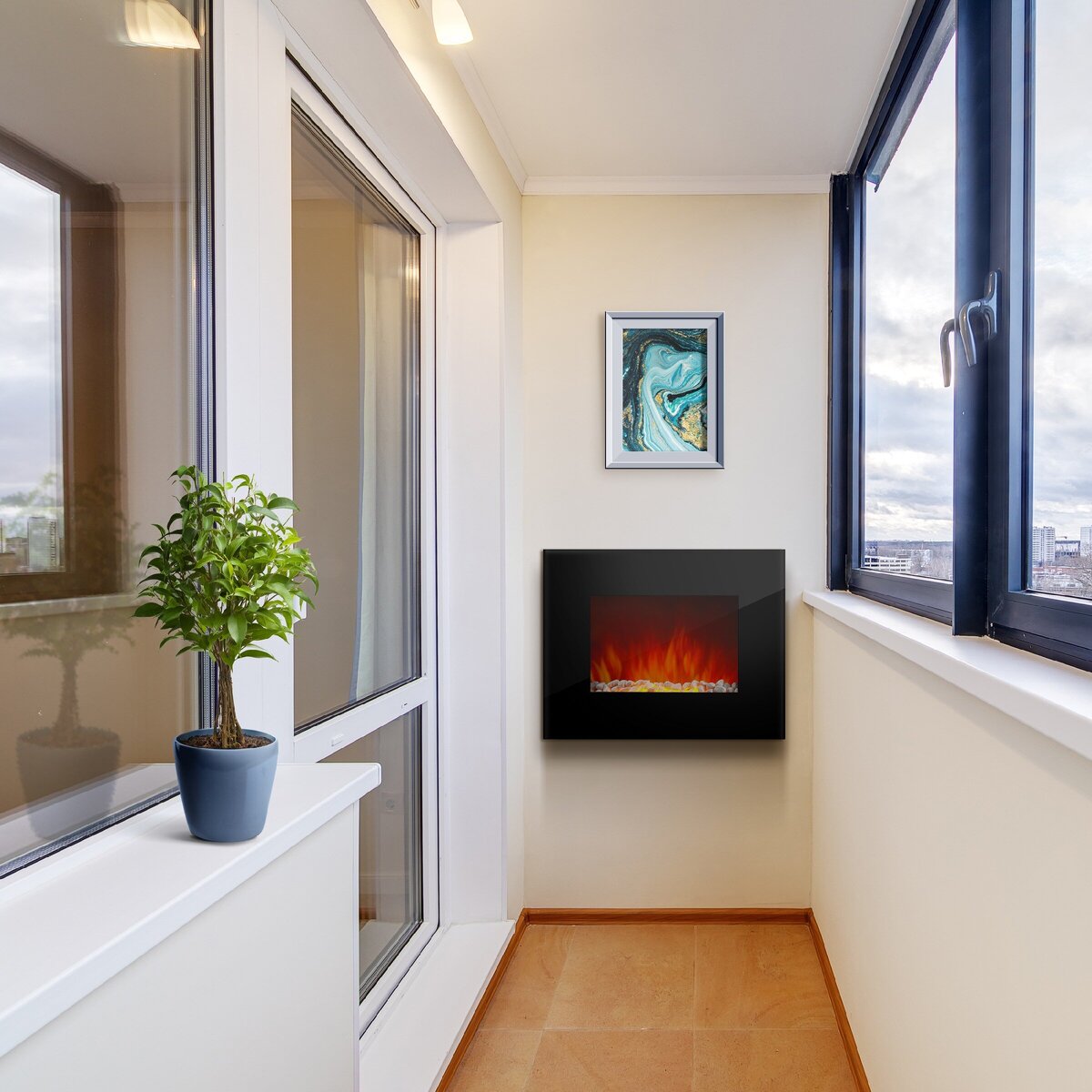 Электрокамин Electrolux EFP/W-1100ULS 