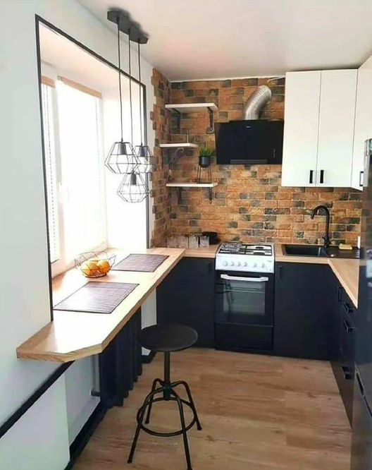 5 классных решений для маленькой кухни1