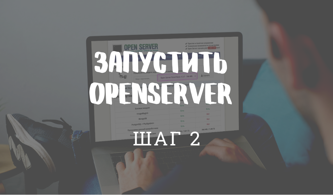 Как запустить OpenServer и убедиться, что он работает 