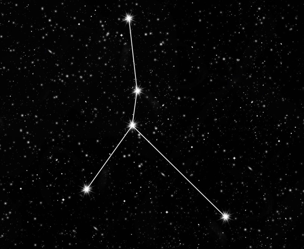 Созвездие Рака на небе