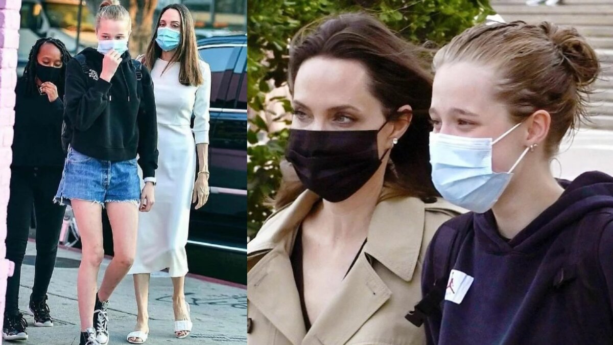 Шайло с сестрой Захарой и мамой