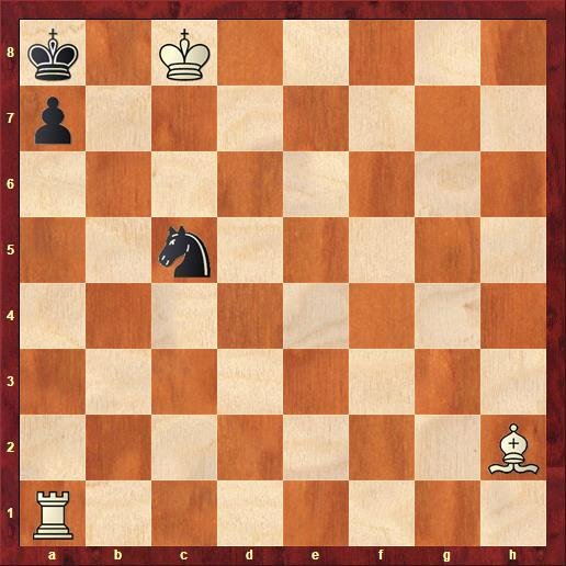 Ход белых. Мат в 3 хода.