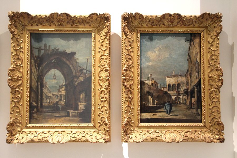 Франческо Гварди Архитектурные фантазии. ГМИИ им. Пушкина