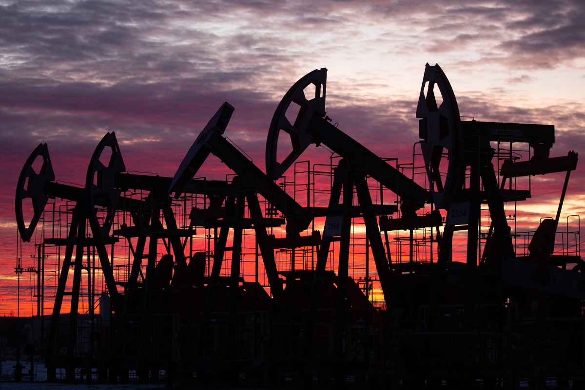 Нефтяное месторождение недалеко от Нефтекамска, Республика Башкортостан, Россия. Источник: Блумберг.
