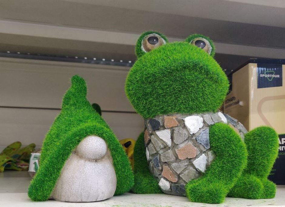 Лягушка для сада. Фото автора