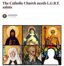 «Католическая церковь нуждается в ЛГБТ-святых» - уверяет журнал America, являющийся старейшим, основанным ещё в 1909 году, журналом ордена Иезуитов, к которому принадлежит нынешний папа римский Франциск.