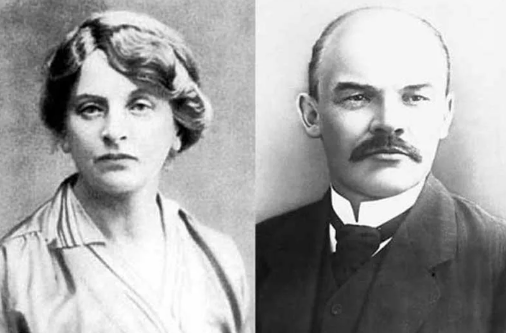 Ленин Крупская и Арманд.