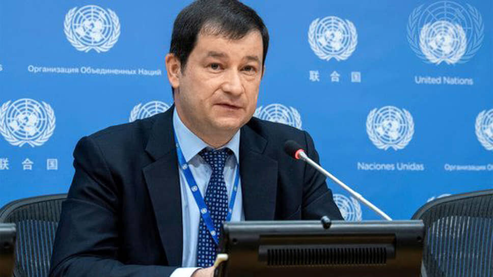 Фото: ООН📷Заместитель постпреда России при ООН Дмитрий Полянский