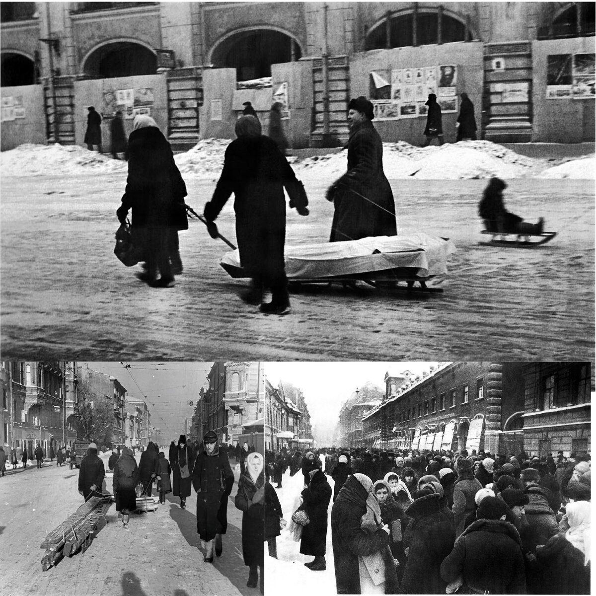   Блокада Ленинграда в период Великой Отечественной войны была одной из самых трагических страниц в истории советской России.-2