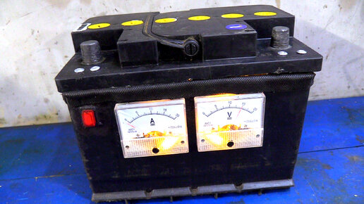 Сделал автомобильный аккумулятор который не возможно разрядить. | Denis ...