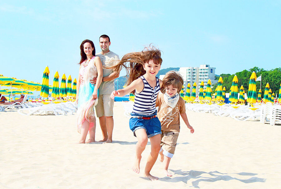 Море, солнце и семья - наши лучшие друзья!