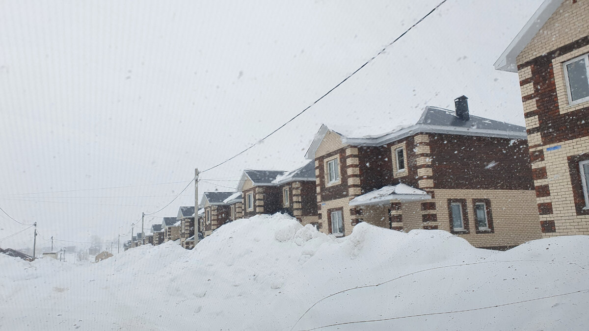 Снега было много, очень много