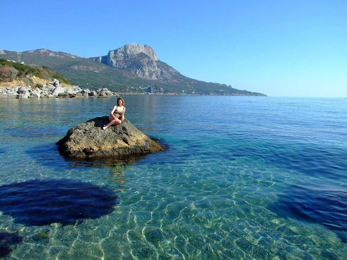 Черное море в крыму