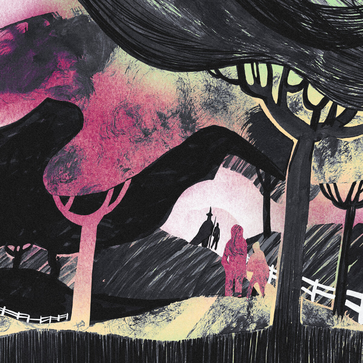 Картинка-впечатление. Да! Я все еще кручу трафареты)) 