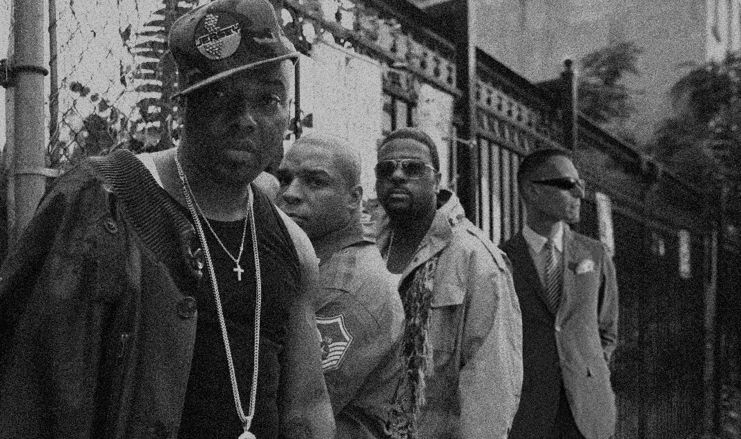 Коллаж. Naughty By Nature и Георгий Гурьянов / app.com / vk.com