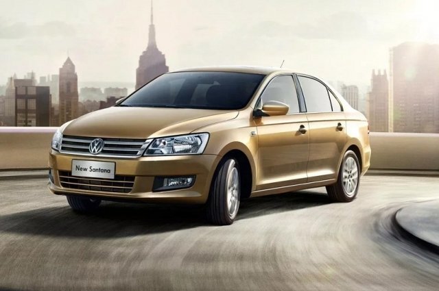    Что за Volkswagen Santana появилась на рынке?