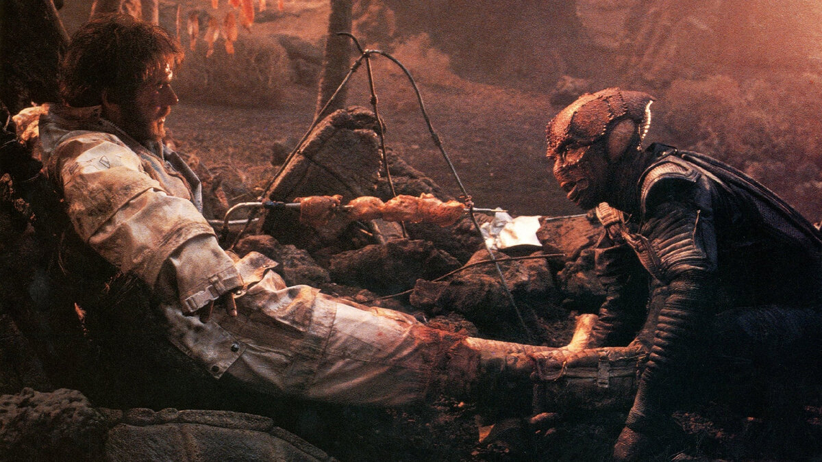 Кадр из фильма "Враг мой" (1985)