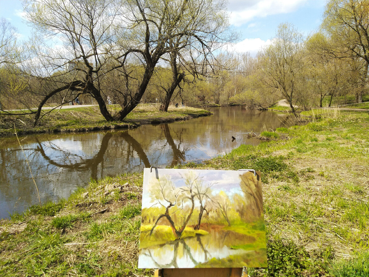  Пленэрная работа Катерины Дружининой