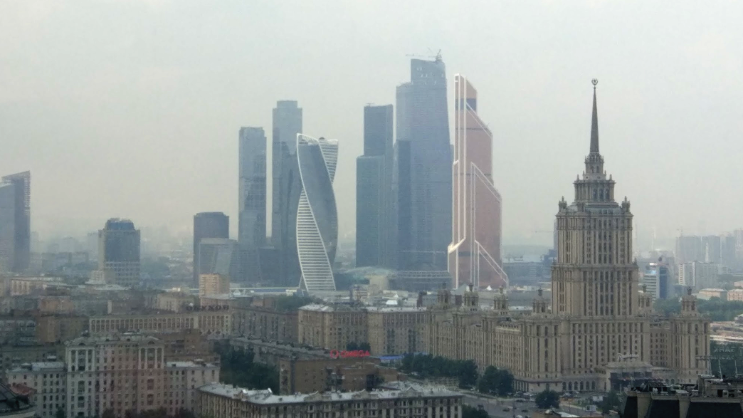 Москва-Сити, здесь и далее фото автора 