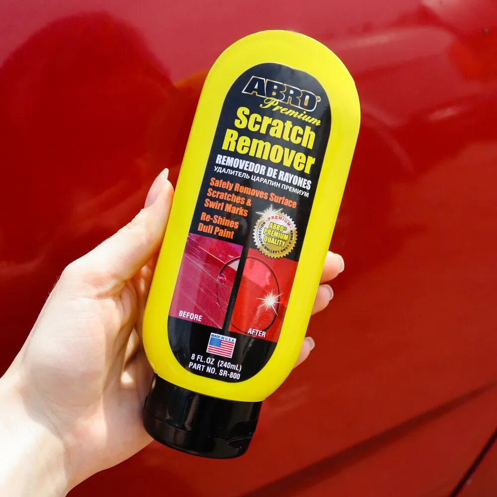 Антицарапин для  кузова 240 мл ABRO Premium, арт. SR-800