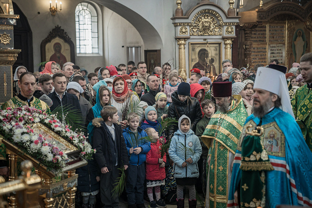 В Твери на Вербное воскресенье проведут особую детскую литургию